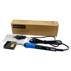 ATETOOL 60W Wood Burning Pen Adjustable Temperature Soldering Tool High Temperature Soldering Iron