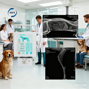 便携式x射线主机兽医移动<span class=keywords><strong>DR</strong></span> x光机，带高清平板探测器，用于动物诊断 - Product Image 6