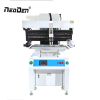 NeoDen YS600, Máquina Impresora de Pasta de Soldar para PCB, Impresora de Plantillas para Soldadura SMT Semiautomática