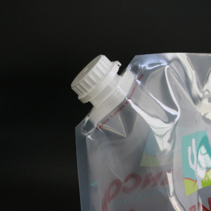 Bolsa de Plástico Flexible Personalizada de 3L 4L 5L con Boquilla para Agua, de Grado Alimenticio, a Prueba de Fugas - Product Image 2