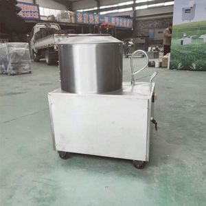 Stainless Steel Automatic Potato and Ginger Washer <b>Brush</b> Peeling Machine Fruit Cleaning and Washing Tool - Product Image 3