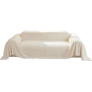 Honeycomb Velvet <b>Sofa</b> <b>Cover</b> 145-185CM Plush Anti Cat Scratch Full Coverage Living Room Modular <b>Sofa</b> Blanket - Product Image 4