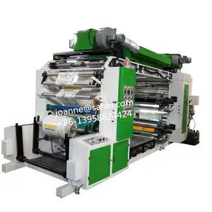 Four farben non woven Flexographic Printing Machine