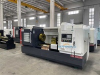 Nouvelle machine à tour CNC CK6180 de haute précision, grande machine horizontale pour le traitement des métaux, système Fanuc, lit plat automatique