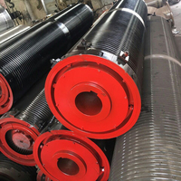 Tambour de grue soudé sur mesure léger pour chariot de transfert sur rail