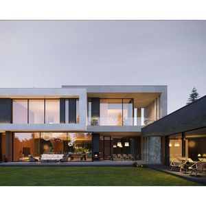 Villa Prefabbricata Moderna di Alta Qualità Marca JIEKE, Modello con Struttura in Acciaio Leggero per Abitazione Familiare - Product Image 1