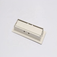 Grille de ventilation réglable 3*10 pour système de climatisation central - Couvercle de sortie d'air au sol