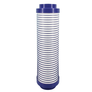 Thuận tiện trong nhà PVC Ống silencer giảm tiếng ồn Hose Dễ dàng cài đặt HVAC Hệ Thống Các bộ phận tiếng ồn Ống - Product Image 1