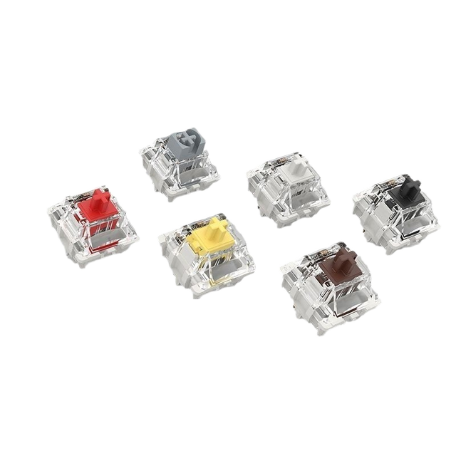 Wholesale PRO 3.0 G-series Model Switches Spot Gateron Mechanical Keyboard Hot Swappable Shaft Body G Red/Yellow/White/Silver