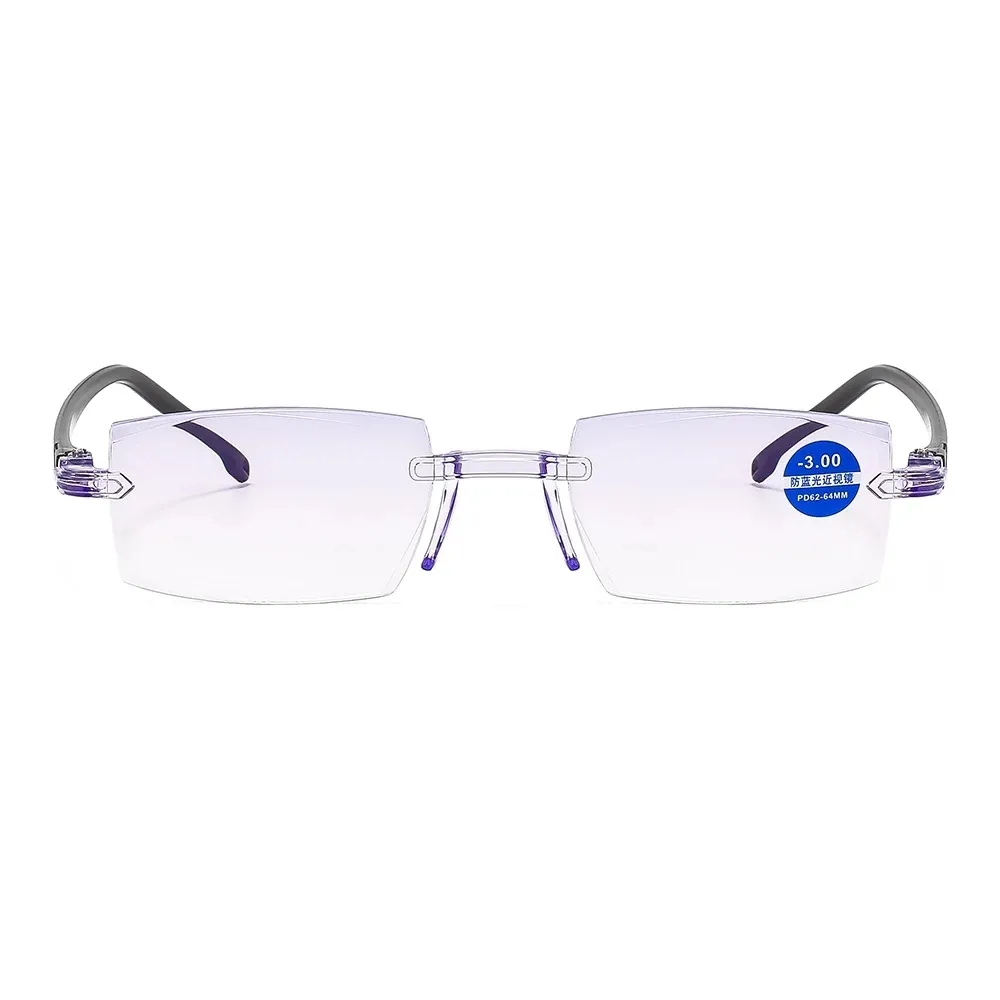 Occhiali da lettura quadrati leggeri Ultra sottili all'ingrosso economici occhiali Anti luce blu per uomo e donna