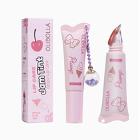 Baume à lèvres effet crème glacée avec pendentif, gloss hydratant, rouge à lèvres hydratant longue durée pour des lèvres pulpeuses