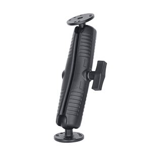 VINmounts 1.5" Double Ball Mount With15cm Arm <b>for</b> Raymarine Dragonfly Series with Round Plates Compatible with Ram Mounts - Product Image 4
