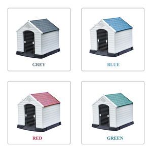 Jaula de plástico para perros de lujo, grandes fabricantes, perrera para exteriores/interiores, casa para perros, casas de plástico para mascotas para <span class=keywords><strong>comprar</strong></span> perros, venta de plástico - Product Image 4