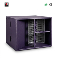 FF118MK Speaker Pasif Single Subwoofer 18 Inch Bertenaga untuk DJ Sistem Suara Profesional untuk Acara Parlante Profesional