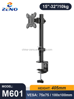 Support mural pour moniteur d'ordinateur portable, écran tactile, support pour tablette, compatible avec les ordinateurs de 17 à 32 pouces