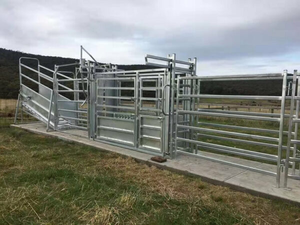 Juego de aplastamiento de ganado antioxidante duradero y resistente multifuncional para cercado de ganado - Product Image 6