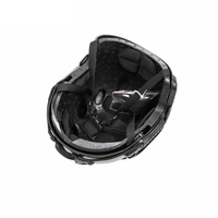 Jeu d'extérieur personnalisé Sûr de protection rapide noir casque tactique de sport pour adultes