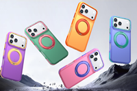 Coque de téléphone portable colorée antichoc robuste avec béquille rotative pour iPhone 18 17 16 15 14 13 12 11 – Vente en gros