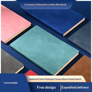 Nouveau design A5, bloc-notes de <span class=keywords><strong>bureau</strong></span> personnalisé en similicuir, logo imprimé UV, reliure collée, cadeaux, carnets - Product Image 3