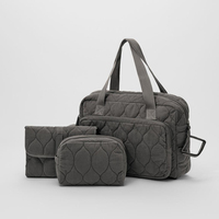 Sacs pour maman en coton lavable, léger, avec tapis à langer pliable et petite pochette, produits pour bébé, tendance et confortables, 2021