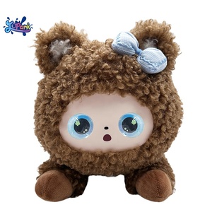 Morbido Peluche Intelligente AI a Forma di Panda per Bambini, Giocattolo Interattivo Multifunzionale con Occhi LED Educativi e Emotivi - Product Image 4