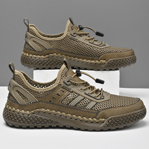 <span class=keywords><strong>Zapatillas</strong></span> Deportivas de Estilo Laboral con Parte Superior de Malla Transpirable, Detalles Cosidos a Mano, Alta Calidad y Durabilidad, Sensación Refrescante, Elásticas y de Cierre Rápido - Product Image 4