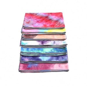Hot Custom Eco-Friendly <b>Microfiber</b> Sweat Sport <b>Towel</b> with Grip Dots Knitted Technique for Yoga-Wholesale Options Available - Product Image 1