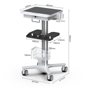 Chariot intégré pour traitement de canal radiculaire Likaymo, équipement dentaire mobile électrique avec stockage pour usage clinique - Product Image 5