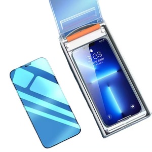 Geldt Voor Iphone 16 Pro Max Iphone 15 Volautomatische Stofvrije Geharde Film Om Te Voorkomen Dat Vingerafdrukken Scherm Anti-Drop Hd - Product Image 1