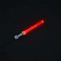Sabre laser LED alimenté par USB, sabre lumineux, figurines de guerres spatiales, ensembles de blocs de construction d'anime, épées, armes et pistolets militaires