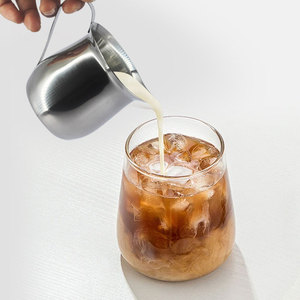 Outils de <span class=keywords><strong>Barista</strong></span> professionnels pichet à <span class=keywords><strong>lait</strong></span> Latte Art café pichet à <span class=keywords><strong>lait</strong></span> pichet pichet à <span class=keywords><strong>lait</strong></span> en acier inoxydable avec poignée - Product Image 5