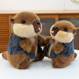 Venta al por mayor Nuevo Venta caliente Marmot Peluche Lindo Animal de peluche de juguete Animal suave <span class=keywords><strong>Castor</strong></span> Juguetes - Product Image 3