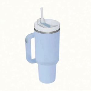 Custom 304 Stainless Steel Vacuum Insulated Tumbler Water Bottle 20oz for 40oz Eco-Friendly Unisex with Handle - Product Image 6