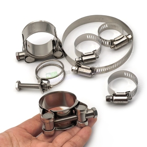 Nhiệm vụ nặng nề <span class=keywords><strong>t</strong></span> Bolt ống lớn kẹp thép không gỉ Kẹp Ống Fastener Hose Clips - Product Image 5