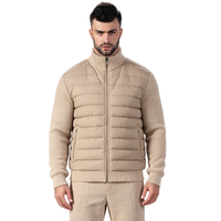 Prix direct d'usine, vestes décontractées pour hommes grande taille, vestes unies avec poches, vestes d'hiver pour hommes