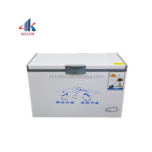 Commercial Single Door Solar Power <b>Refrigerator</b> Chest Deep Freezer Freezer Home Meat Seafood Fridge - Product Image 5