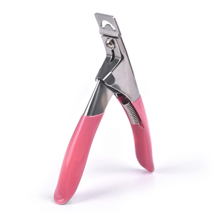 Stainless Steel False Nail Tip <b>Cutter</b> Acrylic Gel Nail Clipper Scissors Triple <b>Edge</b> Manicure Trimmer Tool - Product Image 1