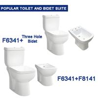 Inodoro Y Bidet Céramique Salle de bain Sanitaire Toilette Bidet Montage au sol Argentine Uruguay Bidet