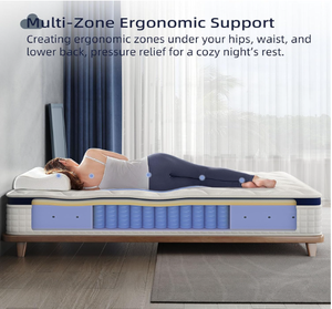 Cao Cấp Ngủ Cũng Thoải Mái Vua Duy Nhất Đôi Đôi Đầy Đủ Kích Thước Nệm Gel Bộ Nhớ Bọt 7 9 Khu Vực Túi Mùa Xuân Nệm - Product Image 6