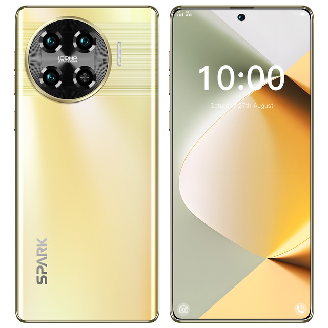 Hot Selling Spark 30 Pro+ 7.6inch Smartphone Model 512GB ROM 2K HD Screen Resolution Dual SIM Flip Design Tecno Spark 30 Prix