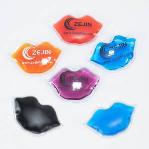 Pacchetto su misura all'ingrosso del Gel del labbro freddo caldo del pacchetto riutilizzabile del ghiaccio del labbro che raffredda il pacchetto del Gel - Product Image 6