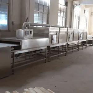 Equipo industrial automático de granja de moscas de soldado negro larvas de secado rápido comida gusanos deshidratación microondas Máquina secadora de gusanos