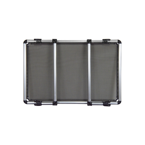 Fábrica de la mejor calidad marco de acero plegable elevada gato cama refrigeración ajustable masticar a prueba de mascotas cama para perros cuna camping al aire libre interior - Product Image 2
