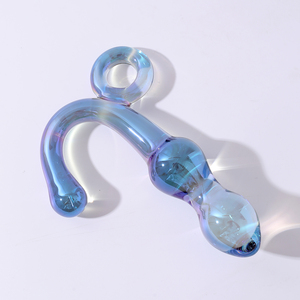 SM Female Double Headed Crystal Massage Stick G-Spot Masturbate for Ontological and <strong>Anal</strong> Use Couple's <strong>Anal</strong> Expansion Adult Toy - Product Image 2