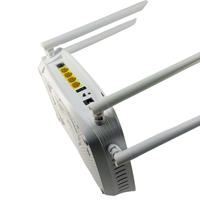 ONT OEM HS8546V2 ONU AX3000 Router WiFi6 FTTH con 4 Puertos GE + 2 Puertos TEL, Alimentación CC 12V, Wi-Fi de Doble Banda 2.4/5GHz