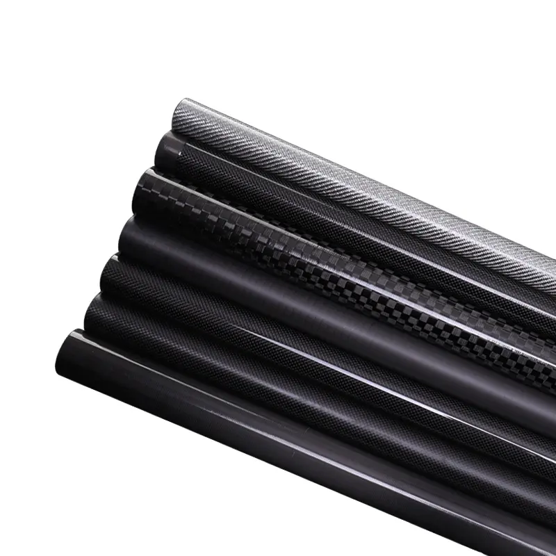 SJ69 고품질 100x50 탄소 섬유 직사각형 튜브