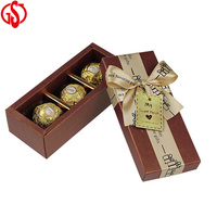 Boîte de bonbons en vrac, boîte de chocolat, emballage de confiserie, boîte en carton OEM avec plateau en papier