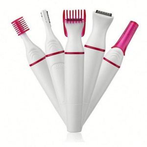 Rasoir à sourcils électrique en plastique multifonctionnel, automatique, lavable, écologique, réglable, pour hommes et femmes - Product Image 4