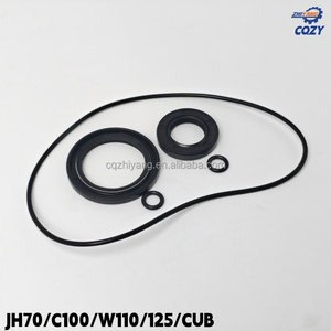 Jialing ชุดซีลน้ำมันมอเตอร์ JH70/CD70 C100อะไหล่รถจักรยานยนต์สำหรับฮอนด้าอันเดอร์โบน/ลูกบาตอนนี้70 100ชุดซ่อมกระบอกซีลน้ำมัน - Product Image 3