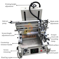 Máquina de Serigrafía Semiautomática, Máquina de Serigrafía para Vidrio, Máquina de Serigrafía de Mesa Pequeña